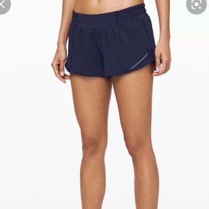 Lululemon Hotty Hot Shorts 2.5 Navy